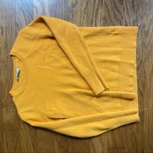 Everlane Yellow Sweater Medium